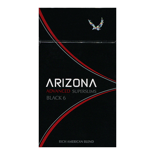 arizona_ss_black Сигареты Arizona Advanced Superslims 6 (Аризона Суперслим Черные)