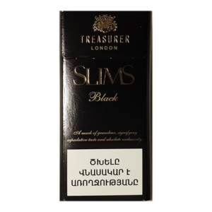 Treasurer London Black Slim
